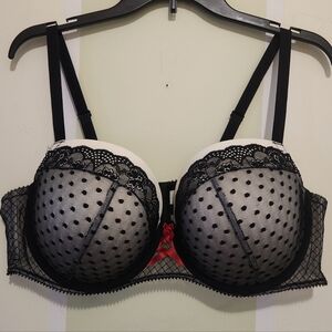 Torrid Polka Dot Lace Bra